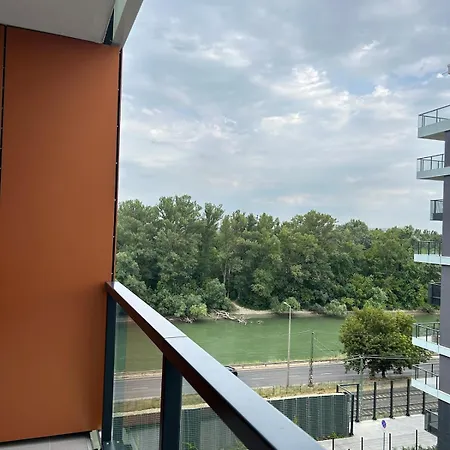 Modern On The Danube Lägenhet Budapest